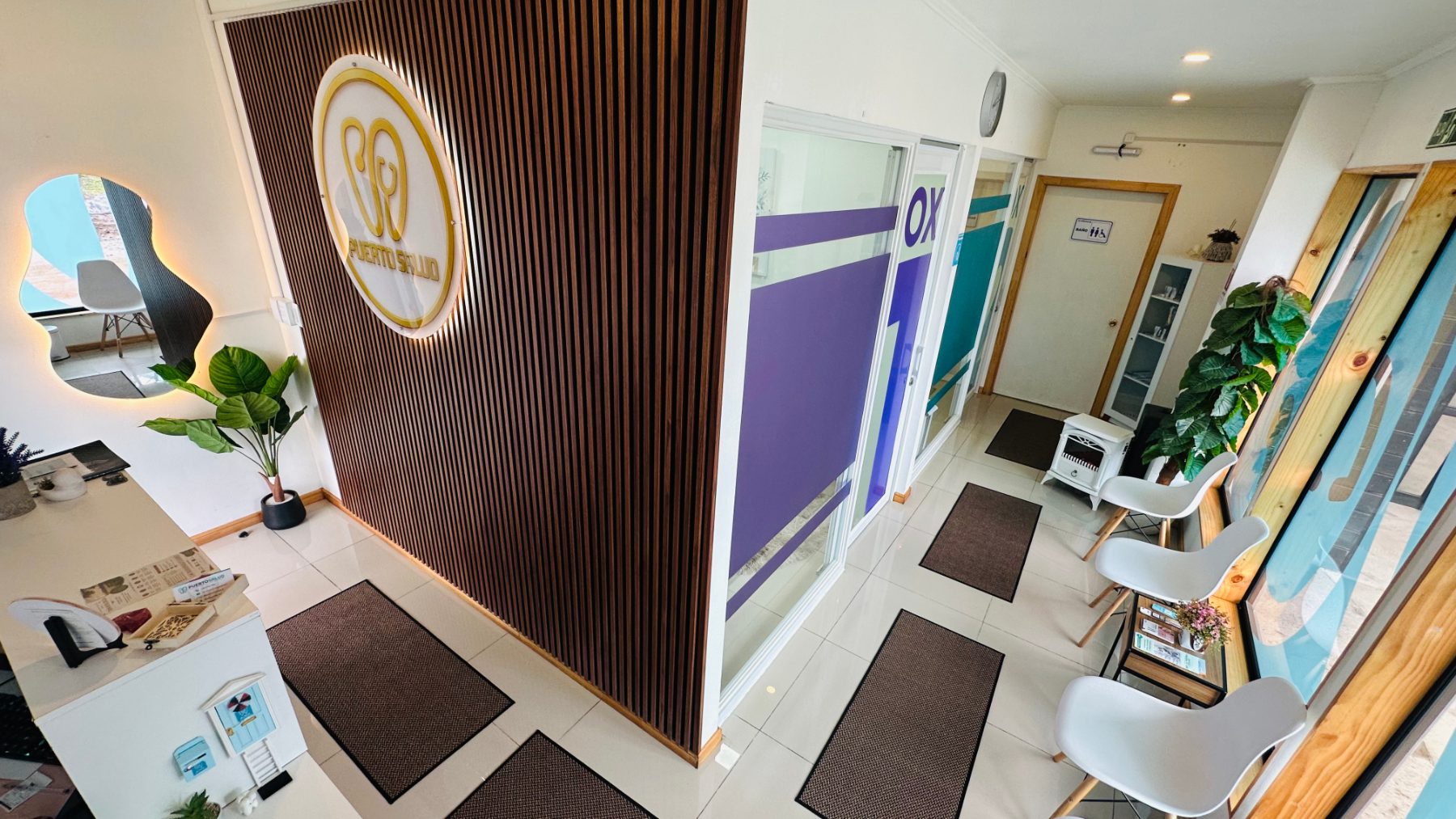 Recepción de Puerto Salud